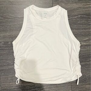 DSG White Workout Top